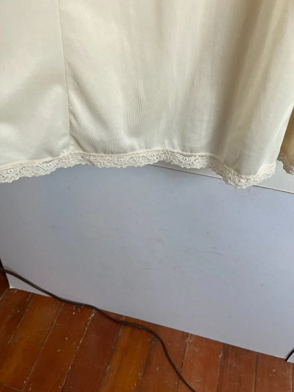 Vintage Cream Color Wonder Maid Non-Cling Full Slip Size 40 - Picture 3 of 6
